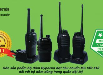 Phân phối bộ đàm Hypersia trên toàn quốc