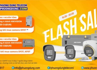 SIÊU KHUYẾN MÃI THÁNG 8 – ĐẠI TIỆC SẮC MÀU CÙNG SERIES CAMERA COLORVU HIKVISION