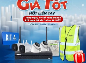 BỘ KIT CAMERA DAHUA IP WIFI 