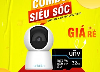 COMBO CAMERA UHO-S2E + THẺ NHỚ UNV 32G