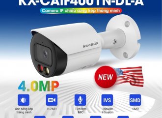 Camera IP ánh sáng kép thông minh 4MP KBVISION KX-CAiF4001N-DL-A