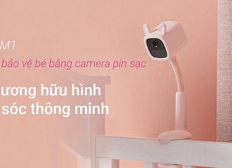 CAMERA EZVIZ BM1 CHUYÊN DỤNG GIÁM SÁT BÉ KHÔNG CẦN ĐIỆN