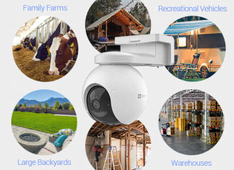 Camera EZVIZ EB8 4G Hỗ Trợ GPS Dùng Pin Sạc Ngoài Trời Thông Minh