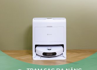 EZVIZ RS2 - Sự tiện nghi với quy trình làm sạch đơn giản và hoàn toàn tự động