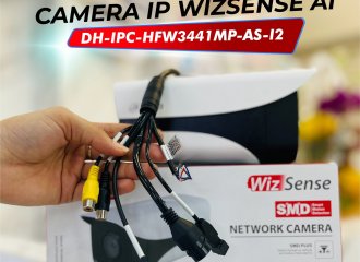 CAMERA THÂN LỚN TÍCH HỢP AI THÔNG MINH - PHÂN BIỆT NGƯỜI VÀ XE