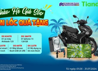 KHUYẾN MÃI CHÀO HÈ GIÁ SỐC CƠN LỐC QUÀ TẶNG