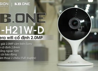 Camera IP hồng ngoại không dây 2.0 Megapixel KBVISION KBONE KN-H21W-D