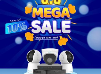 MEGA SALE 6.8 – GIẢM SỐC 10% TOÀN BỘ CAMERA & ĐẦU GHI UNIARCH 