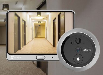 CHUÔNG CỬA DP2C - mắt thần không dây