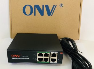 Switch Poe 4 port ONV H1064PLS 10/100M 6-port AI PoE switch