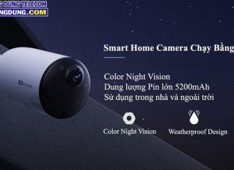 Camera WiFi Dùng Pin CB3 Không Dây Thông Minh Của EZVIZ