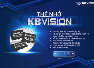 Báo giá Camera KBVISION tháng 2/2023