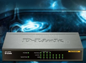 BỘ CHIA MẠNG VÀ CẤP NGUỒN POE 8 CỔNG FAST ETHERNET D-LINK DES-1008PA