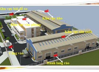 Giải Pháp An Ninh Lắp Đặt Camera Quan Sát Cho Khu Công Nghiệp