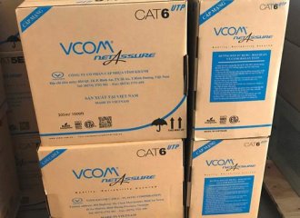 Sản phẩm cáp mạng Vcom Chính hãng tại Viễn Thông Phương Dung