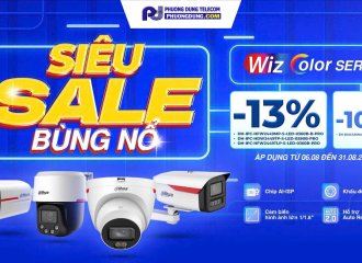 Siêu Sale Bùng Nổ – Giảm Giá WizColor Series Chính Hãng Từ Dahua