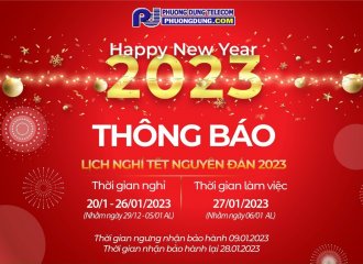 THÔNG BÁO LỊCH NGHỈ TẾT NGUYÊN ĐÁN 2023