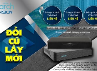 Uniarch - Đổi đầu ghi cũ lấy đầu ghi mới 100%, Bảo hành 02 năm