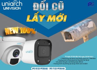 Uniarch - Đổi camera cũ lấy đầu ghi mới 100%, Bảo hành 02 năm