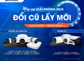 Khuyến mãi Đổi cũ lấy mới KBVISON – Dọn kho đón Lễ 30/4