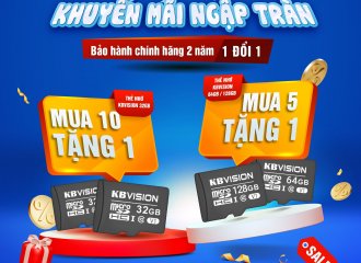 KHUYẾN MÃI NGẬP TRÀN- THẺ NHỚ KBVISION - HÀNG FULL KHO - GIÁ KHỎI LO