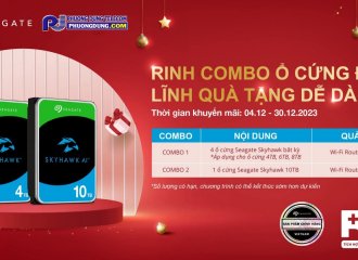 Chương trình khuyến mãi RINH COMBO Ổ CỨNG ĐỈNH LĨNH QUÀ TẶNG