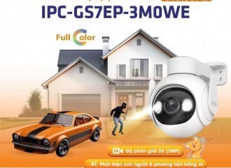 Camera WiFi Cruiser 2 IPC-GS7EP 2K 3MP iMou 360 Ngoài Trời Thông Minh