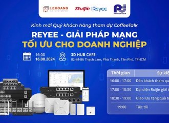 COFFEE TALK GIỚI THIỆU CÁC SẢN PHẨM REYEE 
