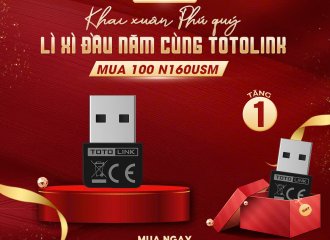 Nâng cấp Kết nối Wifi Siêu tốc với TOTOLINK