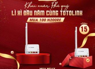 TOTOLINK Router N200RE – Giải Pháp Wi-Fi Hoàn Hảo Cho Mọi Nhà!