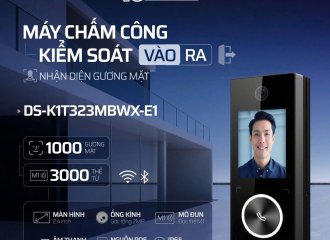 MÁY CHẤM CÔNG – KIỂM SOÁT VÀO RA HIKVISION DS-K1T323MBWX-E1