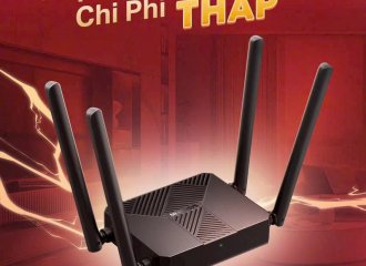 Wi-Fi 6 tốc độ cao – Chi phí siêu tiết kiệm!