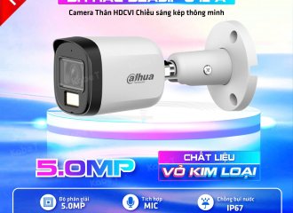 Camera Dahua DH-HAC-B2A51P-U-IL-A & DH-HAC-B2A21P-U-IL-A – Giải pháp giám sát an ninh thông minh