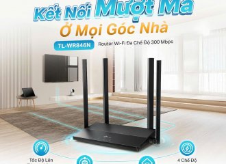 Router Wi-Fi TP-Link TL-WR846N – Kết Nối Mượt Mà Ở Mọi Góc Nhà