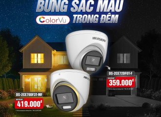 Camera Hikvision ColorVu – Bùng Sắc Màu Trong Đêm