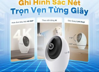 Camera Tapo C260 4K – Ghi Hình Sắc Nét, Trọn Vẹn Từng Giây Hình Ảnh Siêu Nét 4K 8MP – Nâng Tầm An Ni