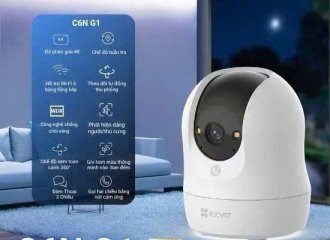CAMERA EZVIZ C6N G1 4K – TRẢI NGHIỆM HÌNH ẢNH SẮC NÉT, AN TOÀN TOÀN DIỆN