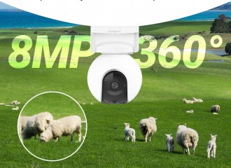 CAMERA EZVIZ EB8 PRO 4G – CAMERA PIN SẠC 4K ULTRA HD XOAY 360° KẾT NỐI 4G & WIFI HIỆU NĂNG CAO