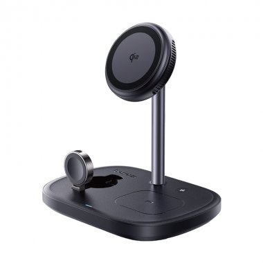 Đế sạc không dây đa năng Baseus EnerFill FS41 3-in-1 Wireless Charging Stand with TEC Cooling – BLAC