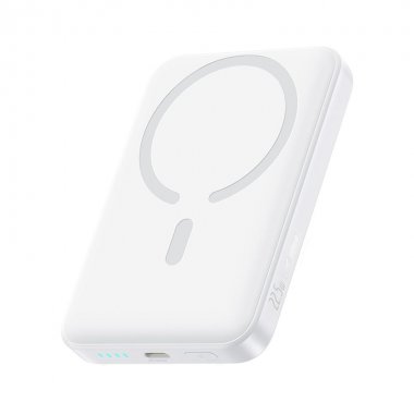Baseus EnerFill FM11 Ultra-Mini Magnetic Power Bank 10000mAh 22.5W – WHITE (LVA054-1W-22)