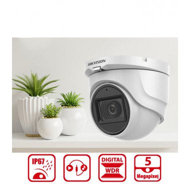 Camera HDTVI có mic HIKVISION DS-2CE76H0T-ITMFS