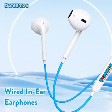 Tai nghe có dây Doraemon 3.5mm/Type-C Wired In-Ear Earphones - (RAU0746) - Type-C (compatible with i