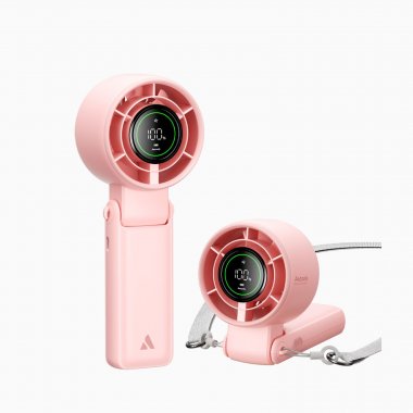 Quạt Cầm Tay AECOOLY Halo 02  – PINK