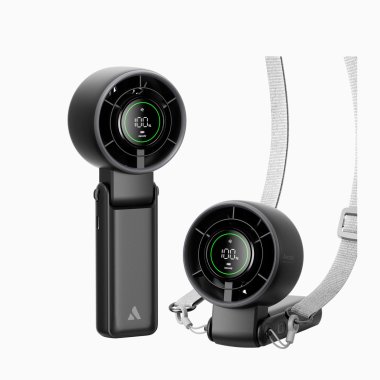 Quạt Cầm Tay AECOOLY Halo 02 – BLACK 