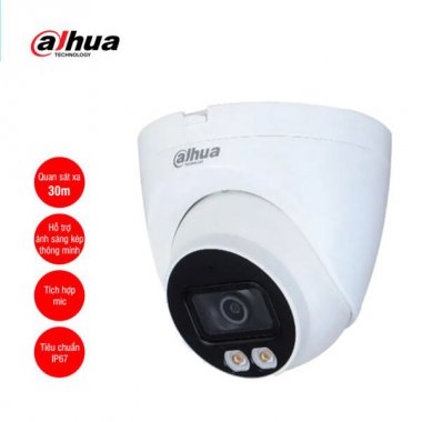Camera IP 2MP Dome DAHUA DH-IPC-T1E29-A-IL