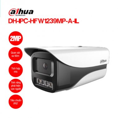 Camera IP 2MP DAHUA DH-IPC-HFW1239MP-A-IL
