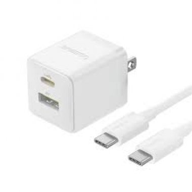 OS-Baseus Palm Fast Charger 1C 20W US Cluster White (Baseus Ultra-Fast Fast Charging Data Cable USB-