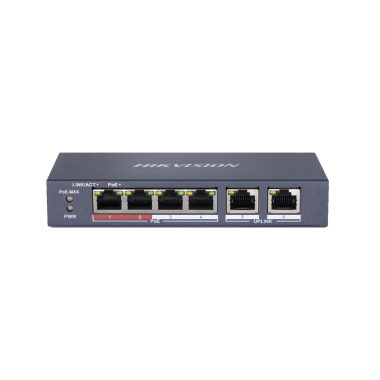 Switch mạng 4 cổng POE HIKVISION DS-3E0106P-E/M