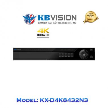 Đầu Ghi Hình Camera IP Kbvision KX-D4K8432N3 32 Kênh