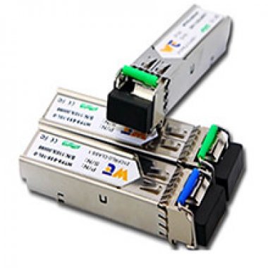 155M SFP SM WDM Tx1550/Rx1490 FP 120KM LC with DDM